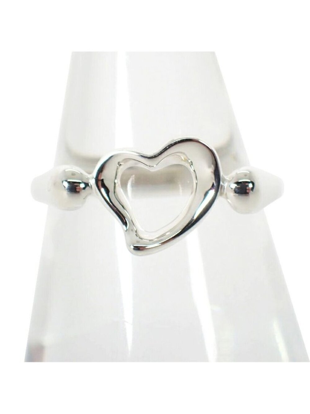 Tiffany & Co 925 Open Heart Ring